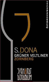S.DONA Gruener Veltliner Smaragd 'Zornberg' 2008