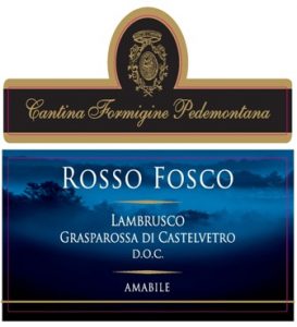 lambrusco rosso fosco back